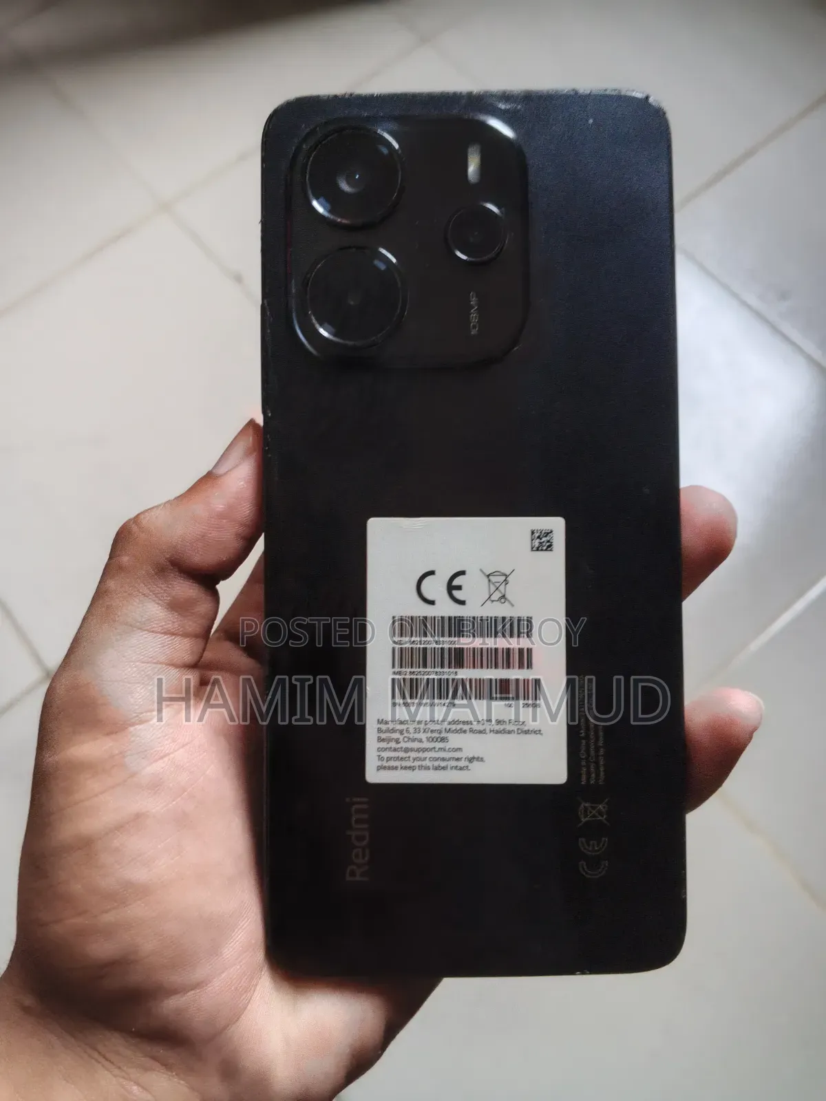 শাওমি রেডমি নোট ১৪ ৪জি ২৫৬ জিবি ব্ল্যাক