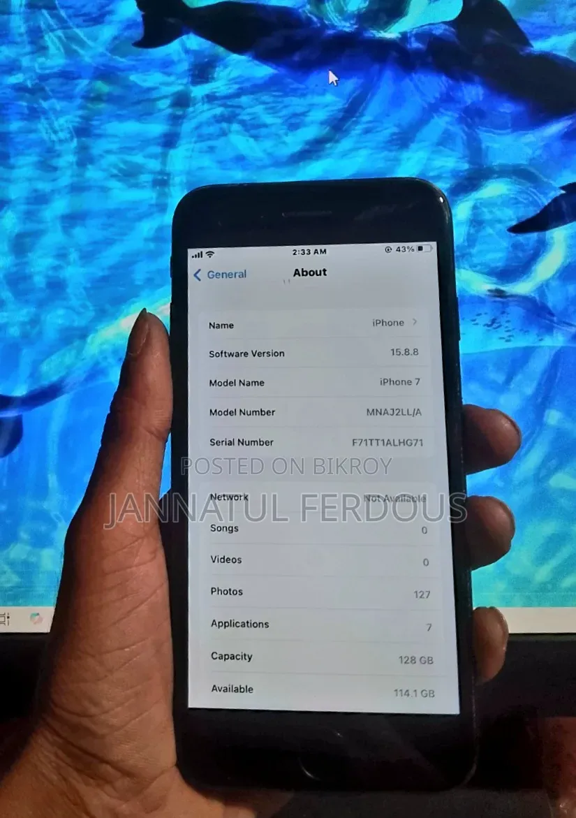 Apple iPhone 7 128 GB Black