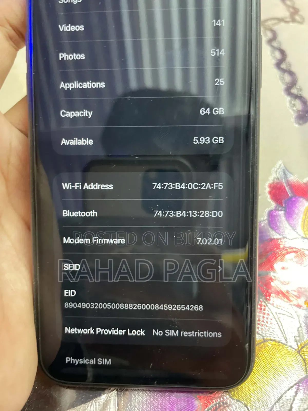 Apple iPhone 11 64 GB Black
