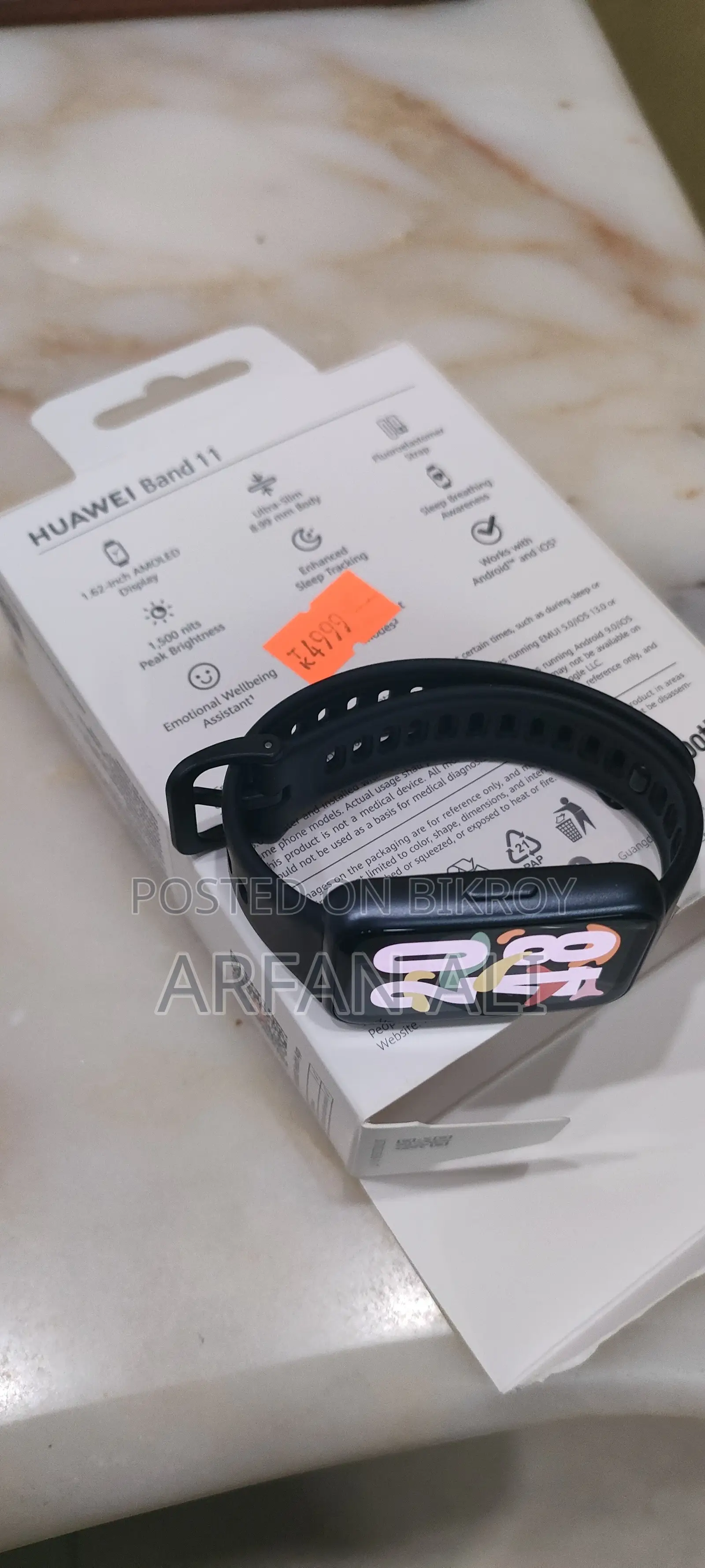 Huawei Band 11 (Amoled Display) – Almost New/Full Box