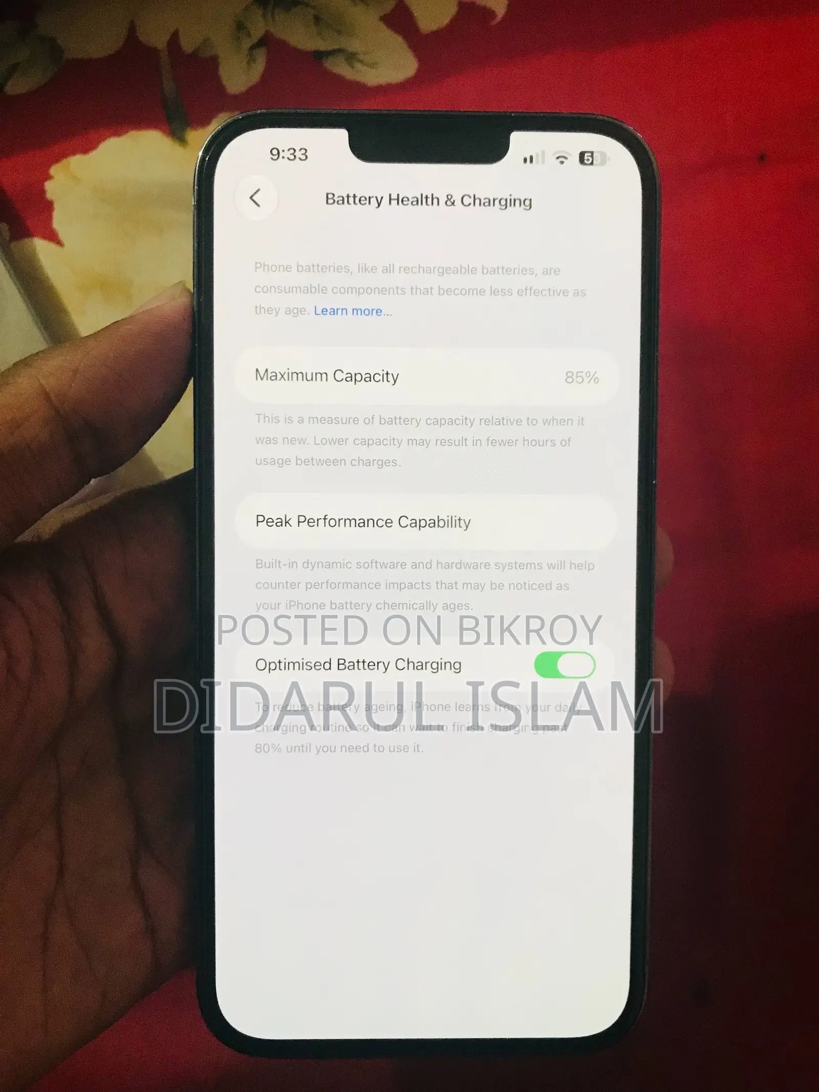 অ্যাপল আইফোন ১৩ প্রো ম্যাক্স ২৫৬ জিবি ব্লু