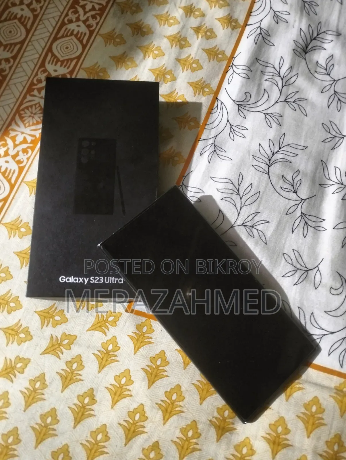 স্যামসাং গ্যালাক্সি এস২৩ আল্ট্রা ২৫৬ জিবি কালো