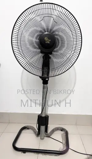 Urgent Sell: Mira Gold Stand Fan – ব্যবহৃত, ভালো কন্ডিশন