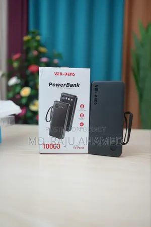 🔋 VEN-DENS 10,000mAh Power Bank
Model: VD-PB058