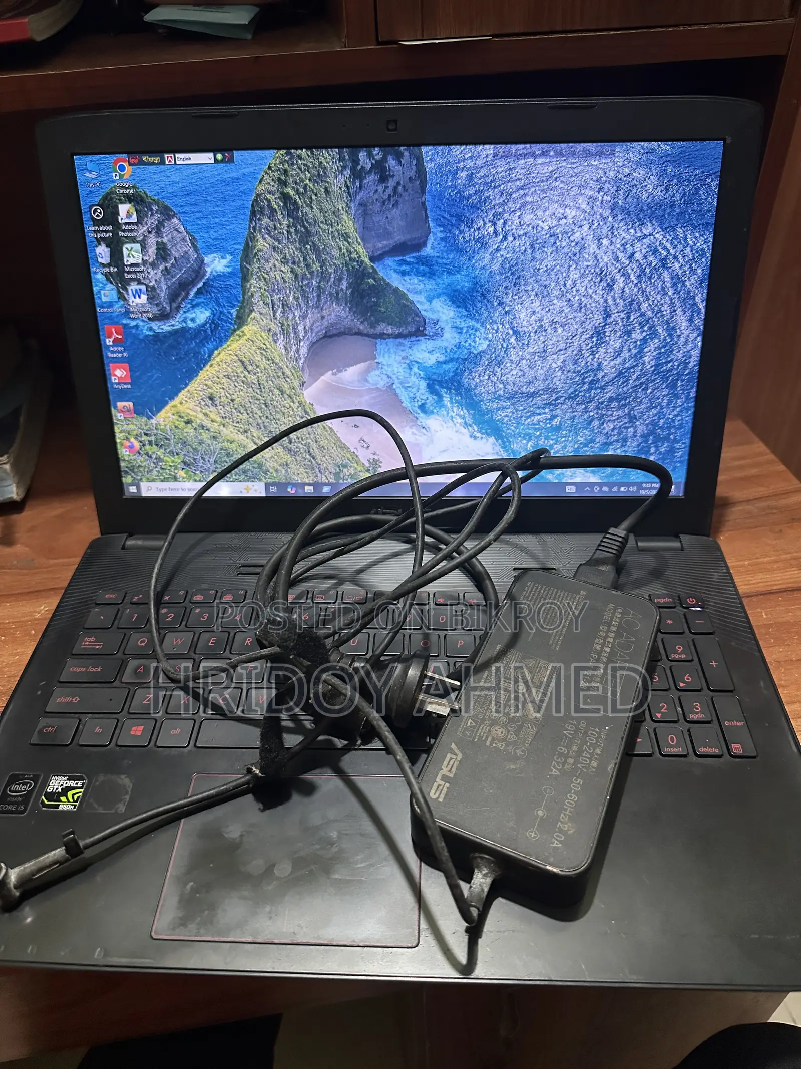 Asus Laptop 8GB Intel Core i5 SSD 640GB