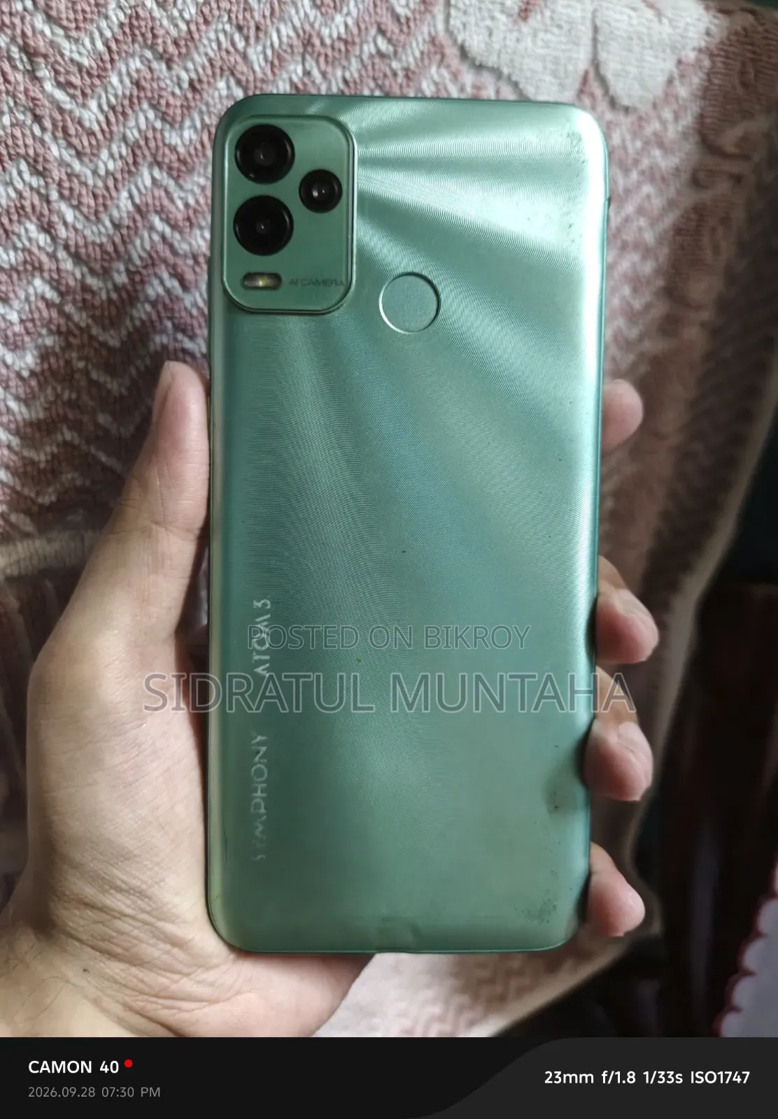 New Symphony ATOM 3 32 GB Green