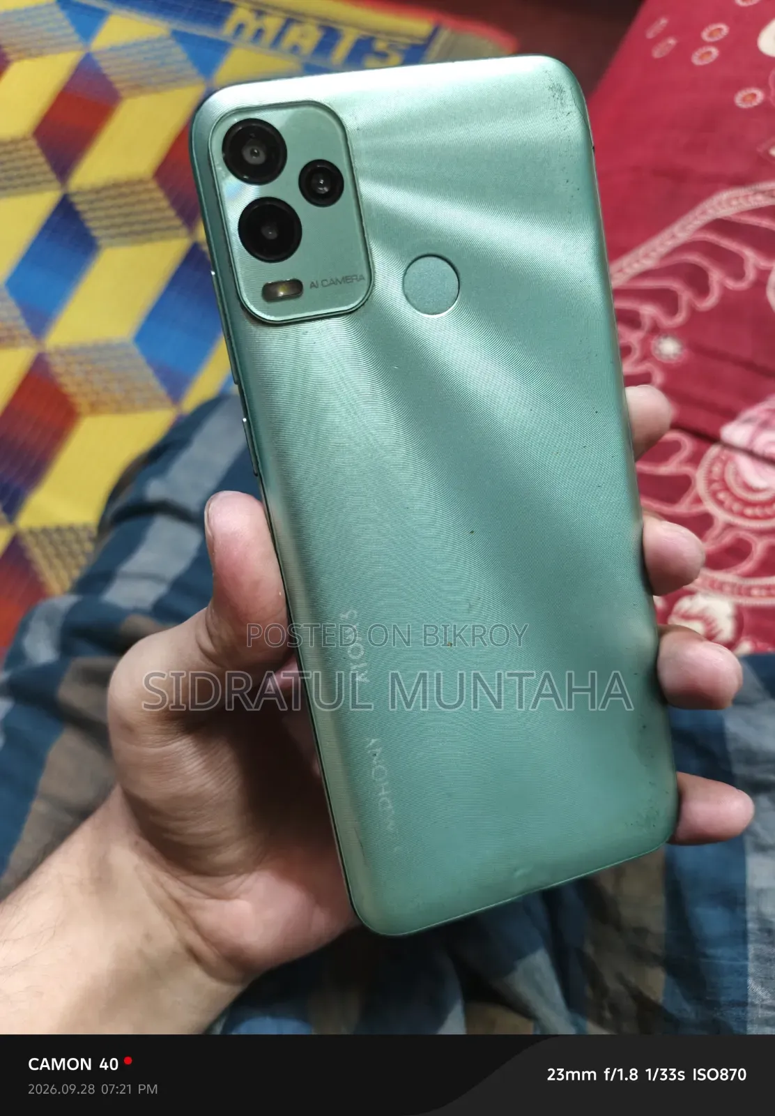 New Symphony ATOM 3 32 GB Green