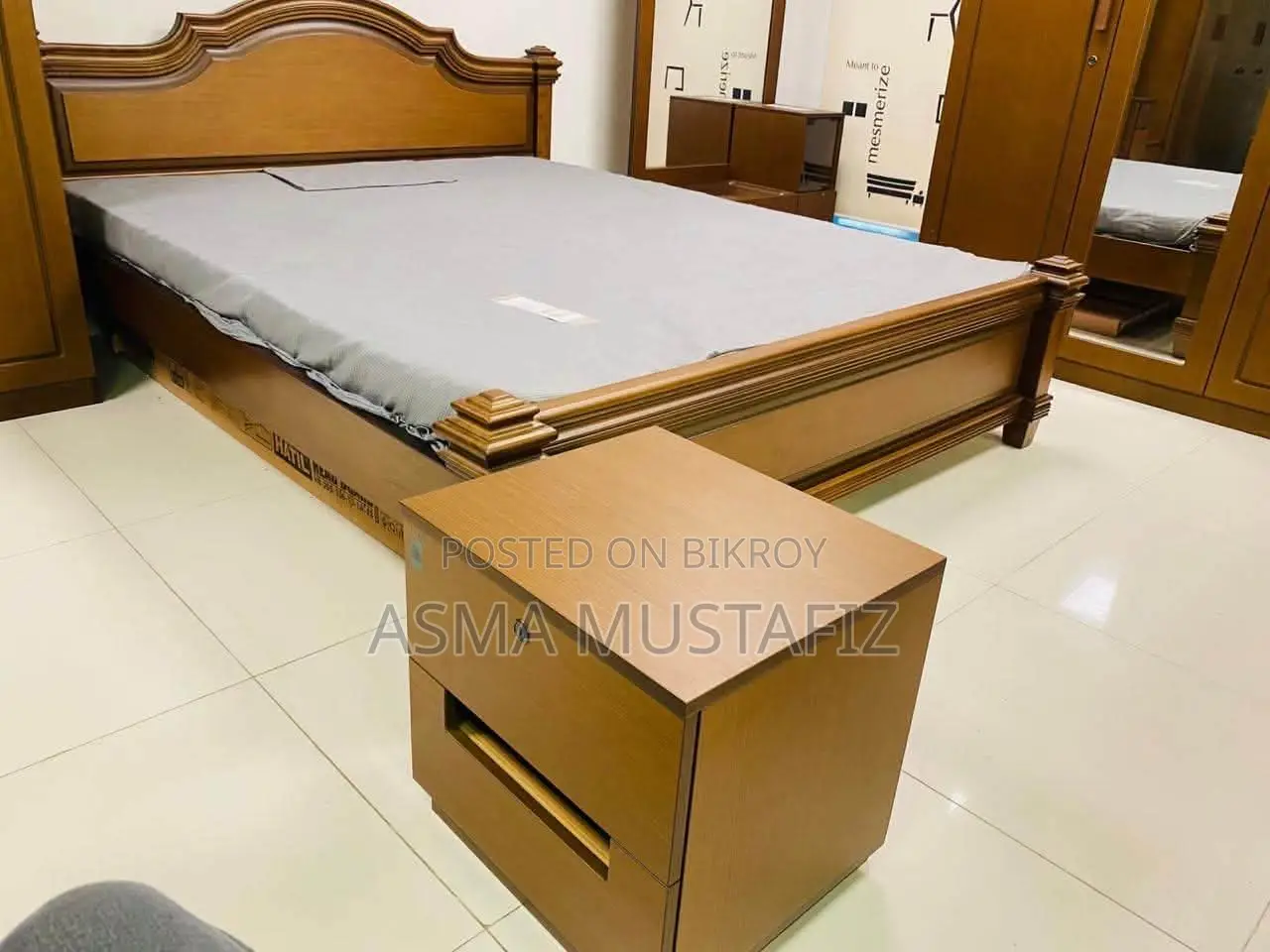 Hatil Bed, Wardrobe, Mattress, Dressing Table, Regal Bed and Mattress