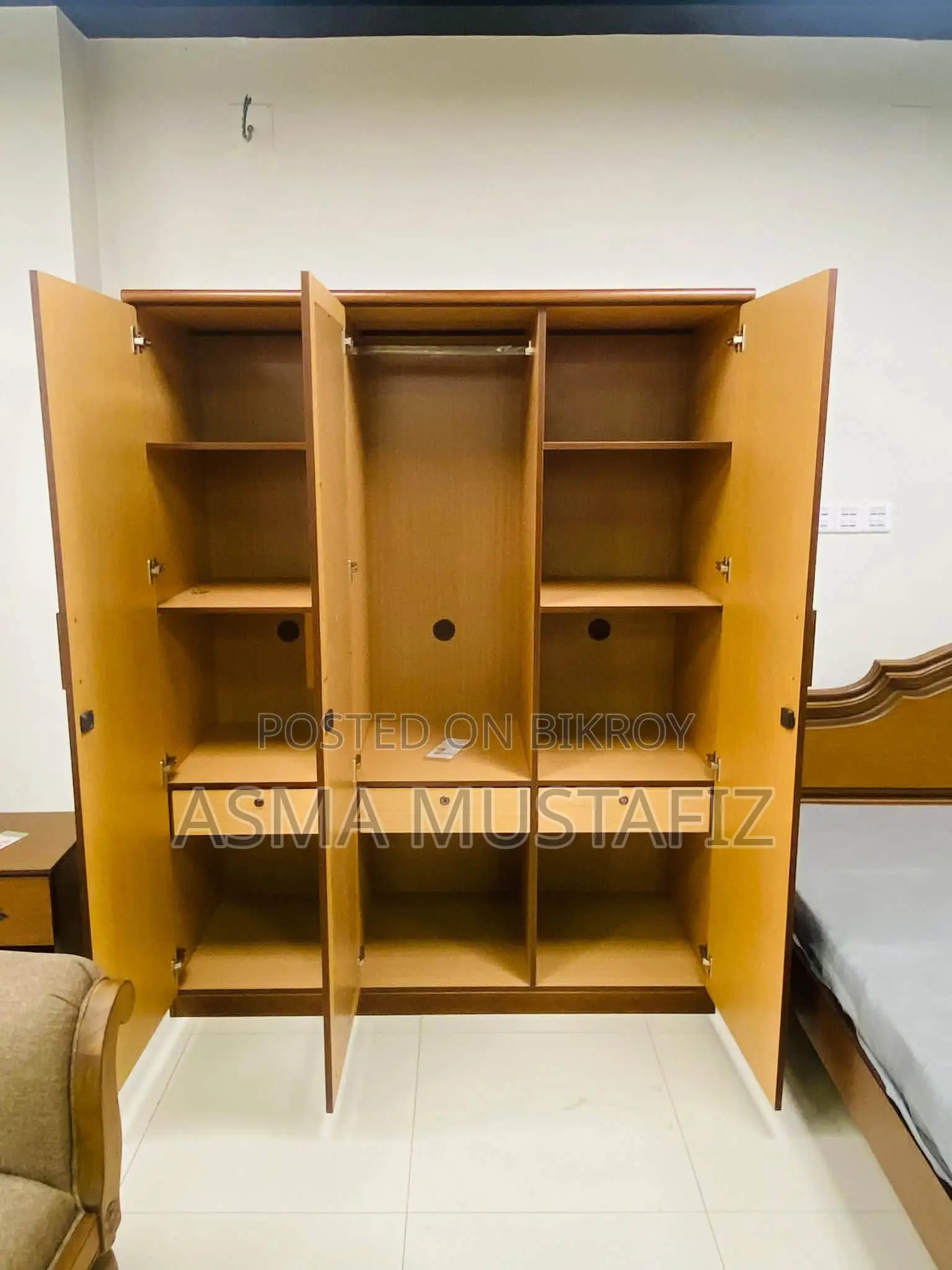 Hatil Bed, Wardrobe, Mattress, Dressing Table, Regal Bed and Mattress