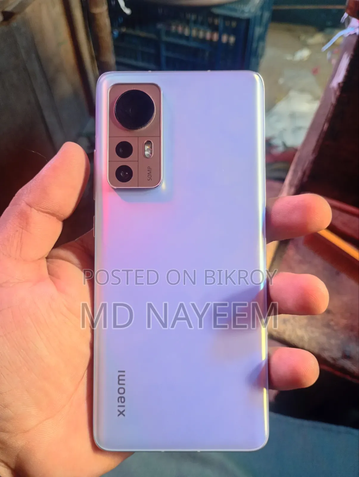 Xiaomi 12 ২৫৬ জিবি বেগুনি