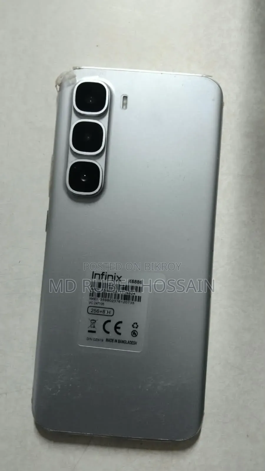 Infinix Hot 60 Pro+ 256 GB White