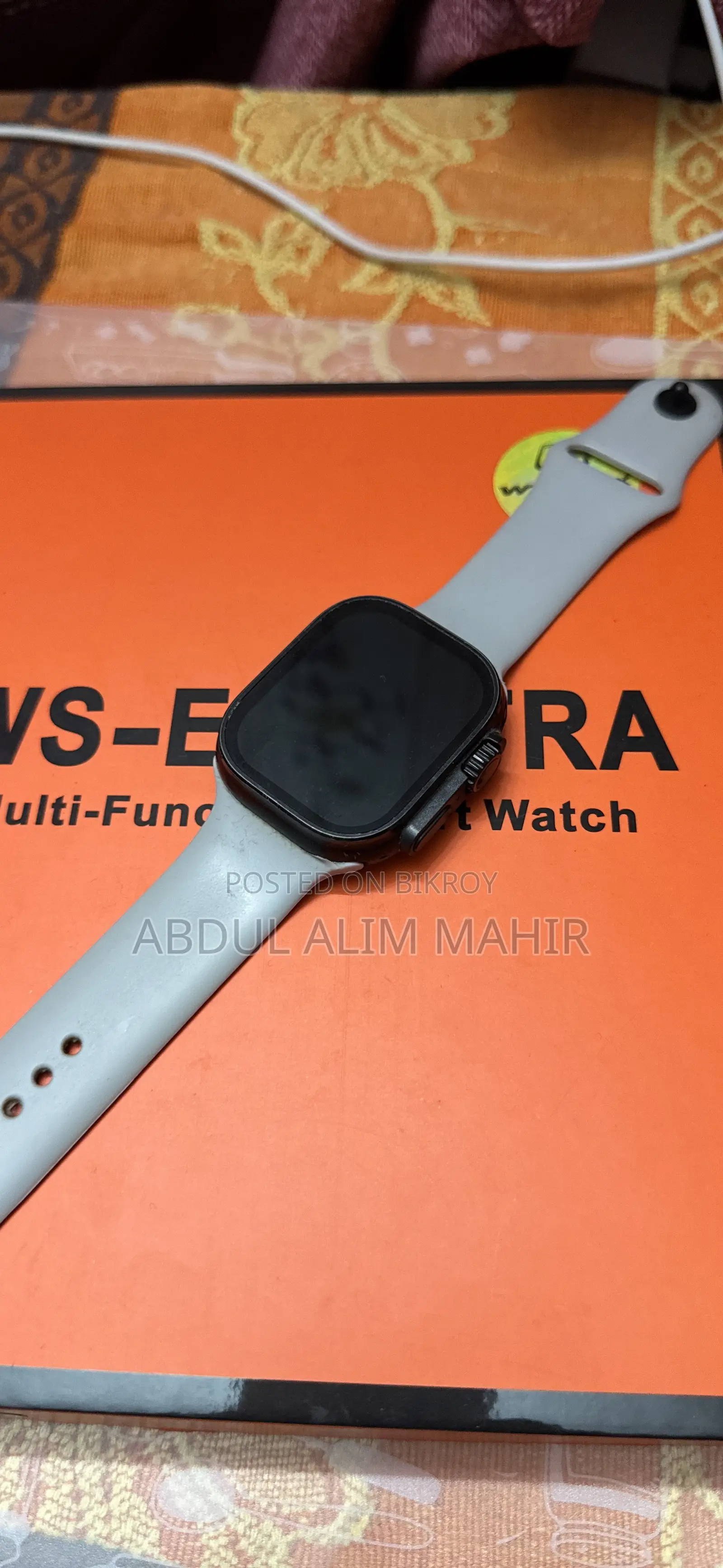 WS-E9 ULTRA মাল্টি-ফাংশন স্মার্ট ওয়াচ
