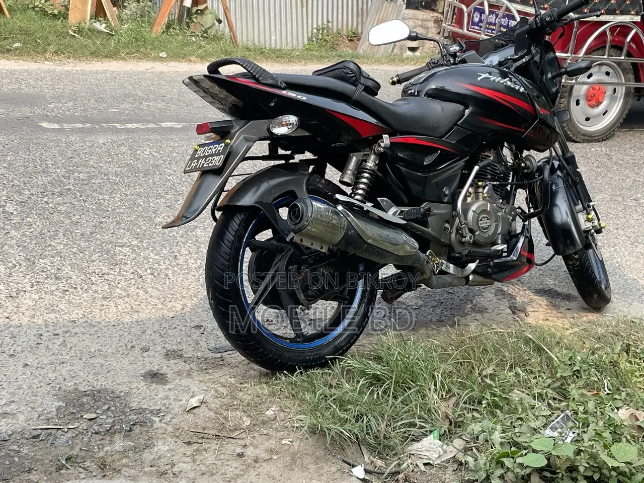 বাজাজ পালসার ১৫০ ২০১২ কালো