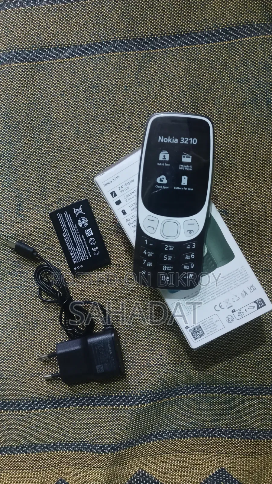 নতুন নকিয়া ৩২১০ কালো