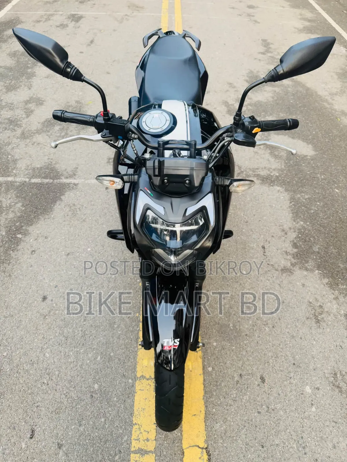 TVS Apache RTR 160 4V 2024 Black