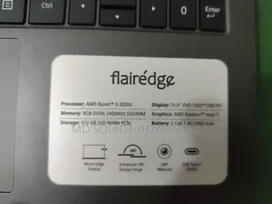 Laptop 8GB AMD Ryzen 3 SSD 512GB