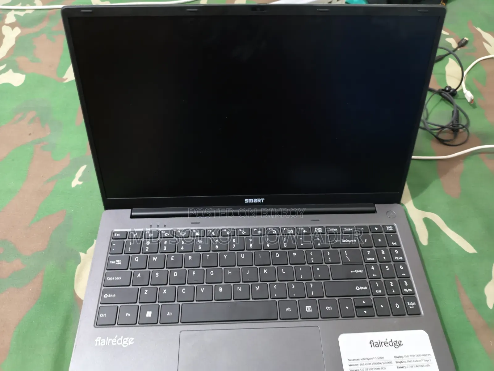 Laptop 8GB AMD Ryzen 3 SSD 512GB
