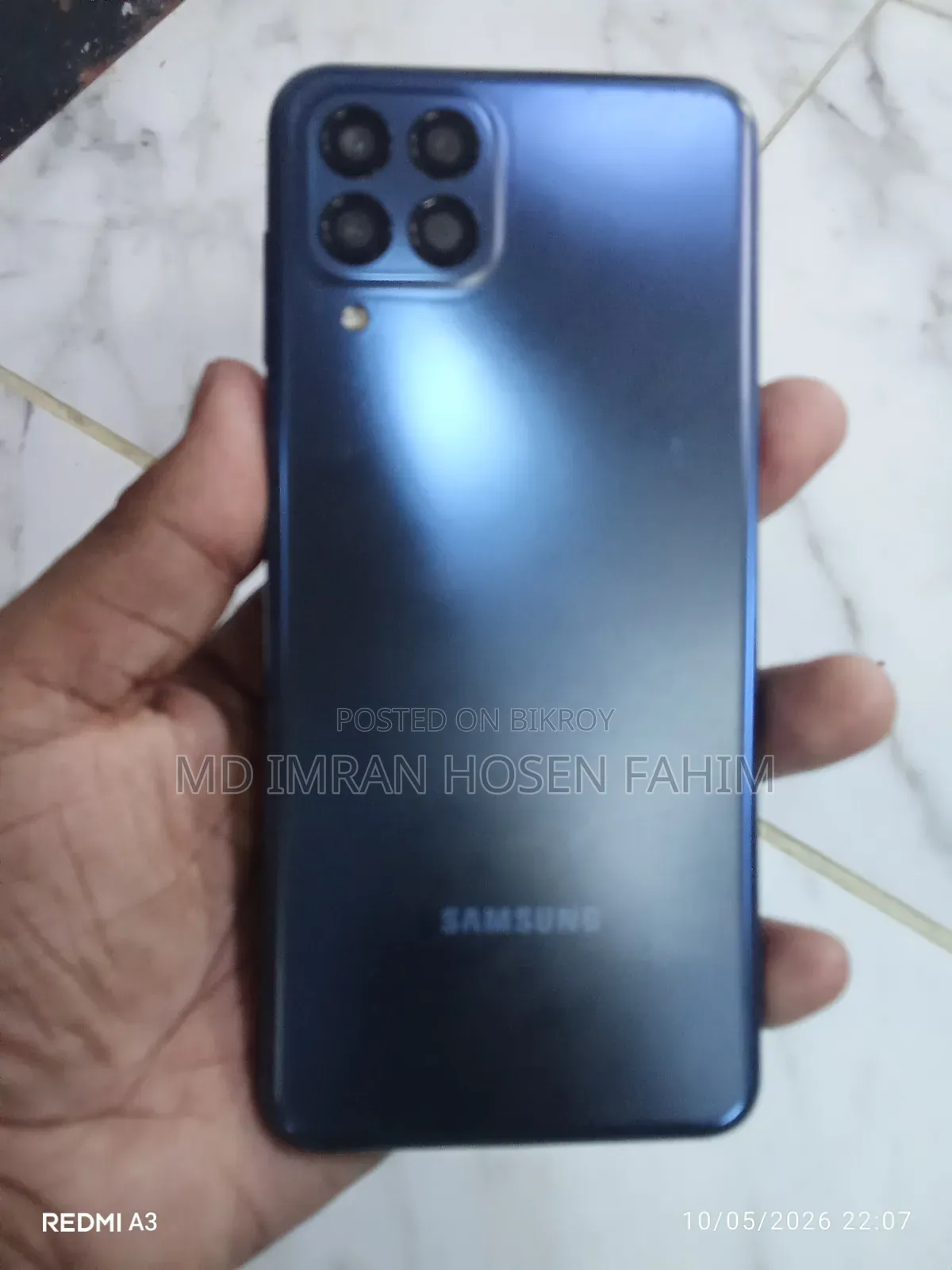 স্যামসাং গ্যালাক্সি এম৩৩ ১২৮ জিবি নীল