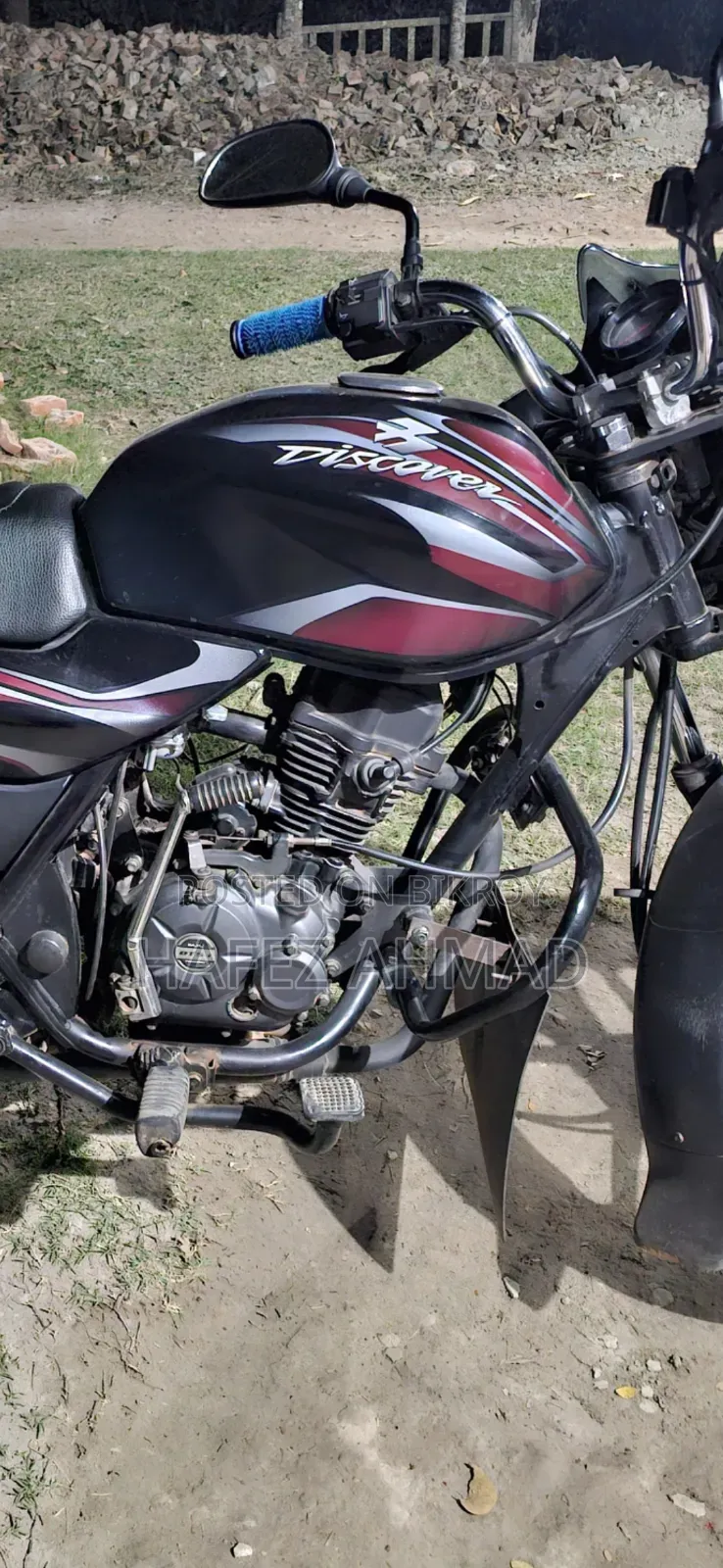 Bajaj Discover 100 2018 Red