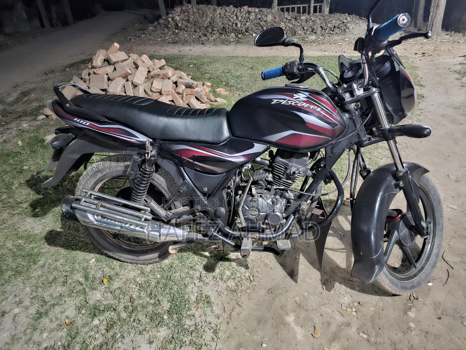 Bajaj Discover 100 2018 Red