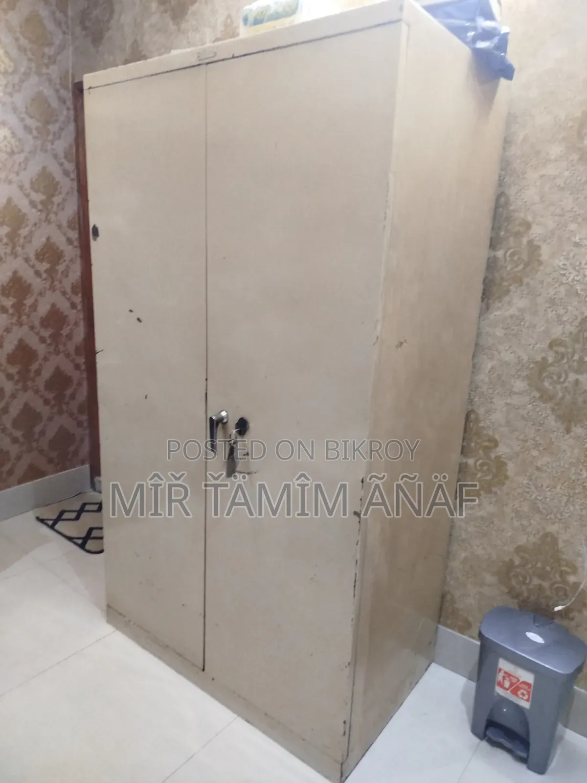 2-Door Steel Almirah (Used) - Steel Almirah [Negotiable]