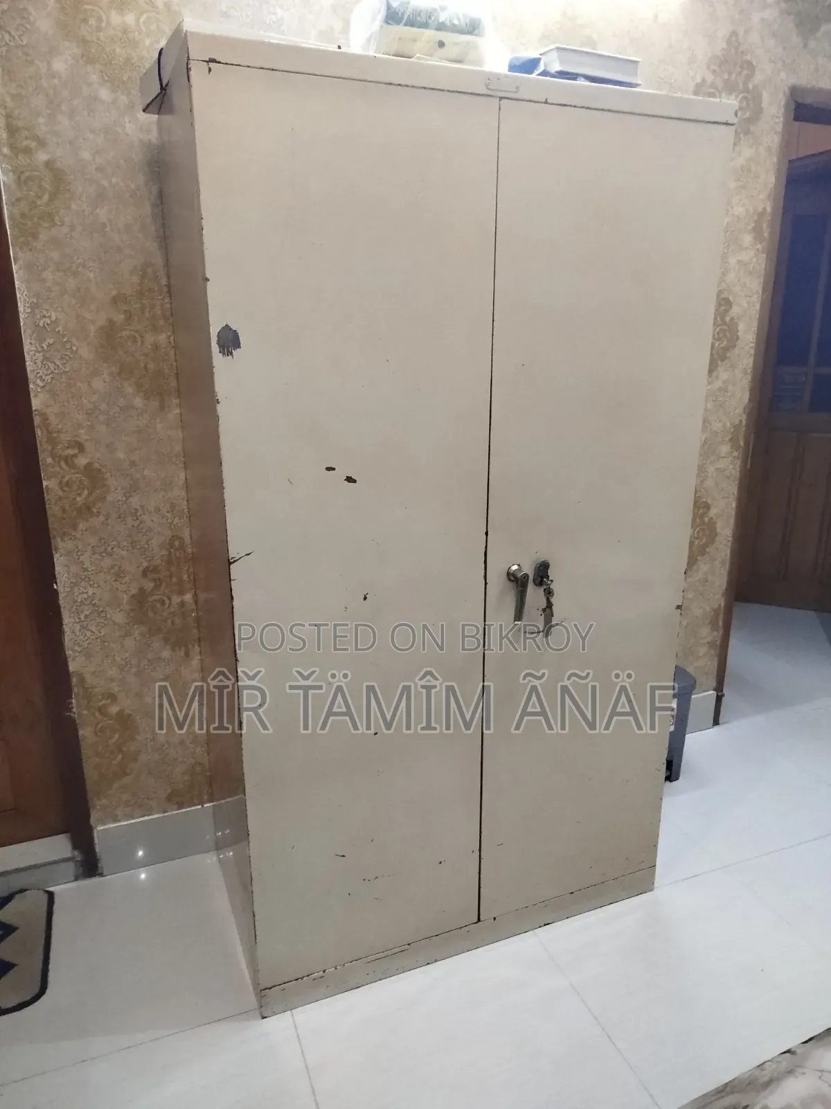 2-Door Steel Almirah (Used) - Steel Almirah [Negotiable]