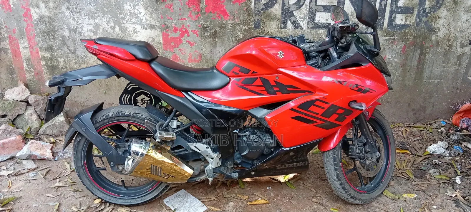 সুজুকি জিক্সার এসএফ ২০২২ লাল