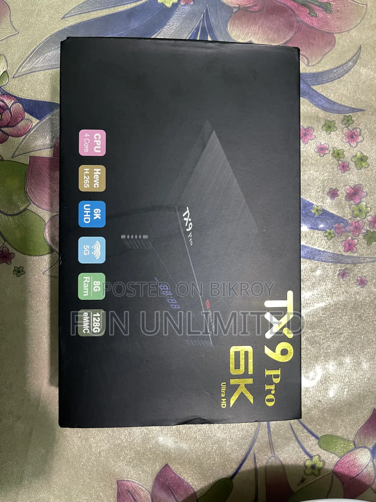 টিএক্স৯ প্রো অ্যান্ড্রয়েড টিভি বক্স
