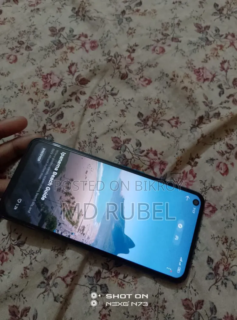নতুন রিয়েলমি ৭ ৫জি ১২৮ জিবি নীল