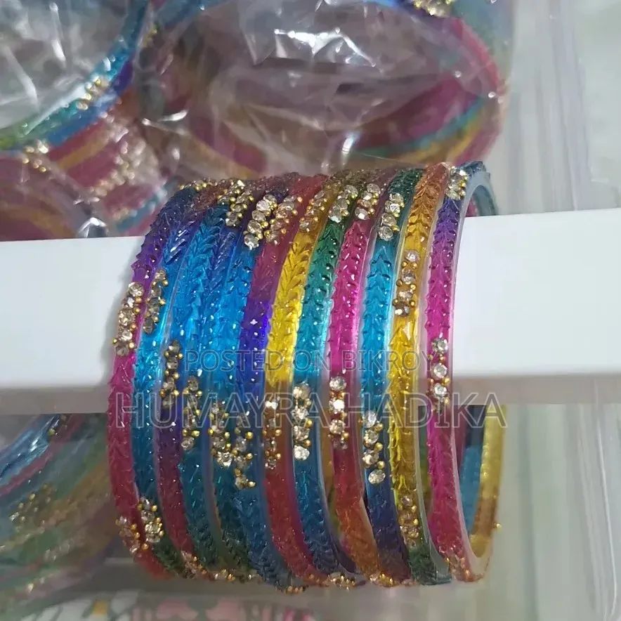 22, 24, 26, 28 Size Available Multi Bangles