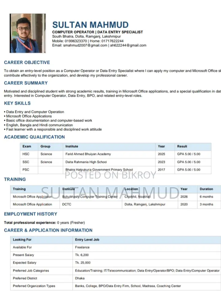 Part Time Job/Career Job Online