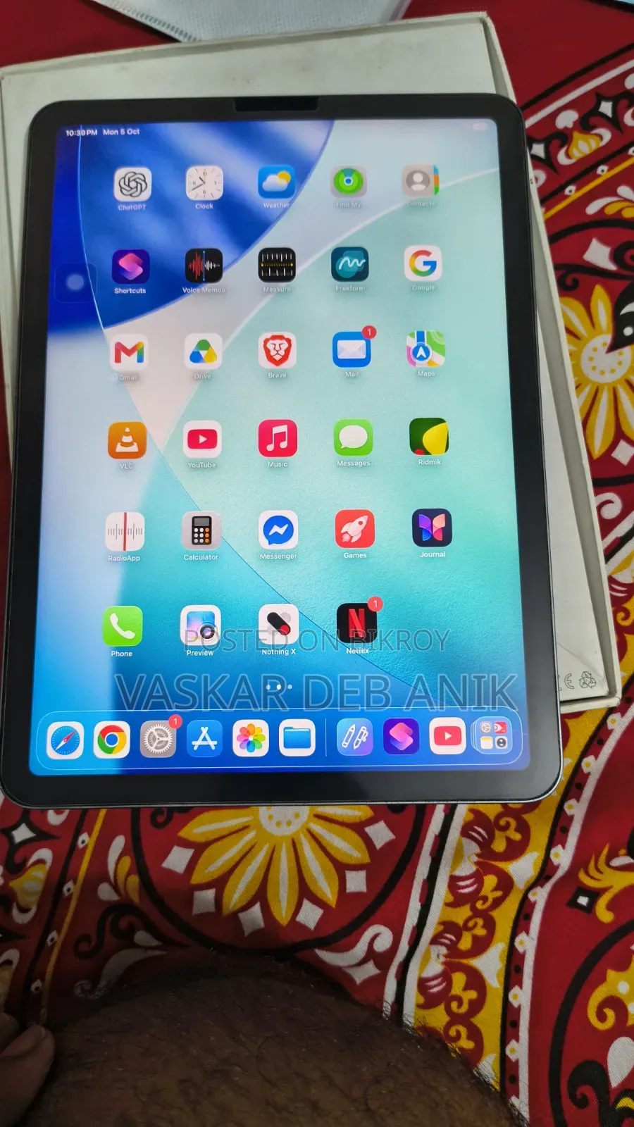 Apple iPad Air (2020) Wi-Fi 64 GB Gray