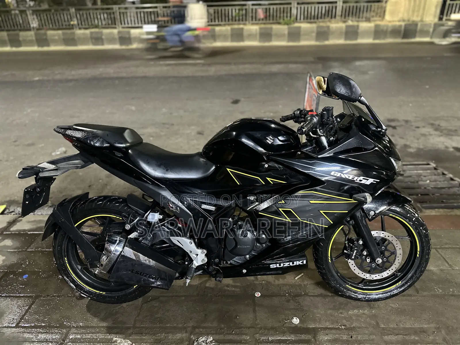 Suzuki Gixxer SF 2023 Black