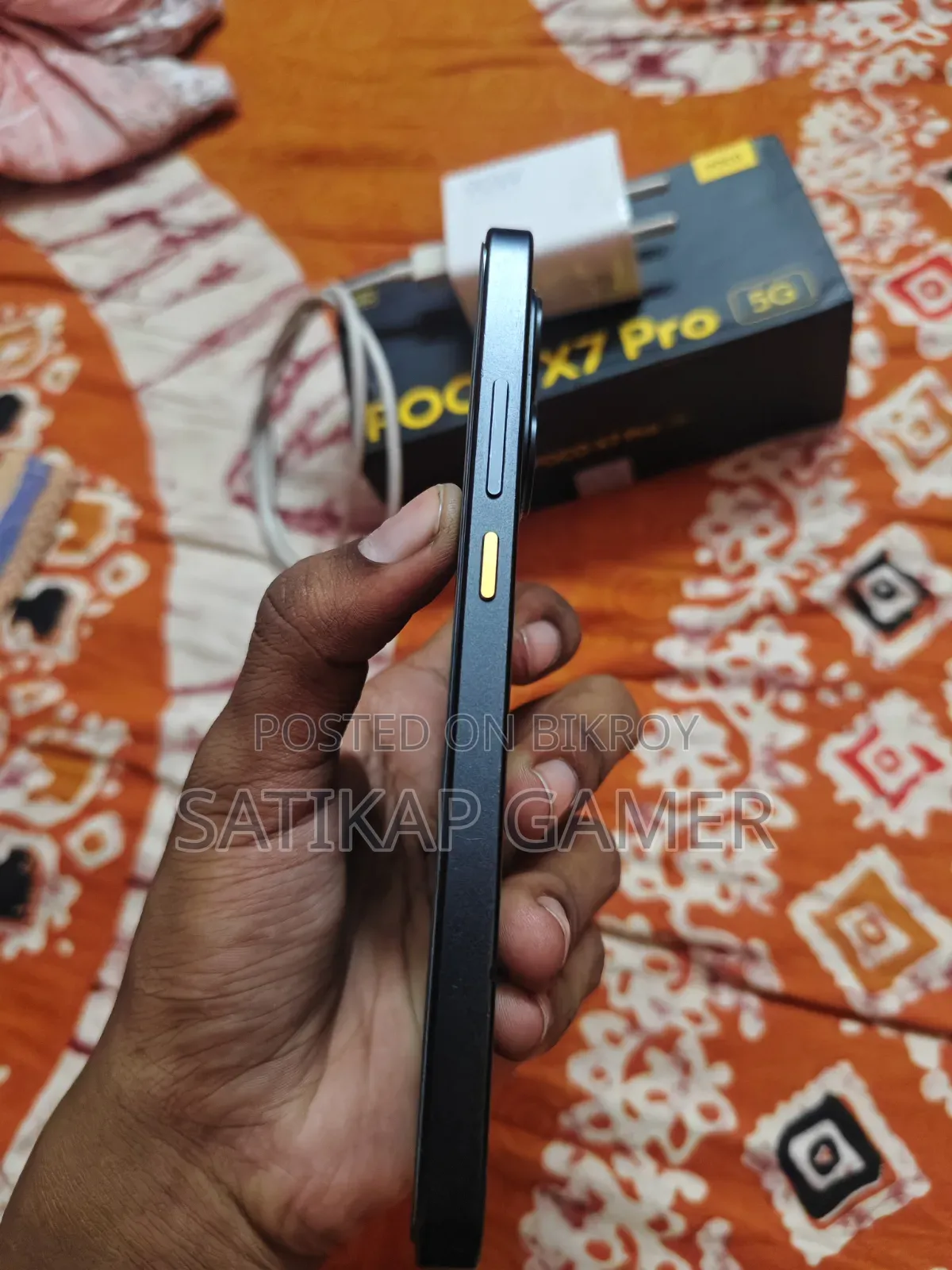 শাওমি পোকো এক্স৭ প্রো ২৫৬ জিবি ব্ল্যাক
