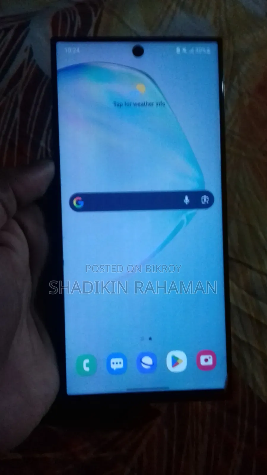 Samsung Galaxy Note 10 Plus 5G 256 GB Blue