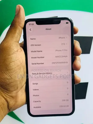 Apple iPhone 11 Pro 256 GB Black