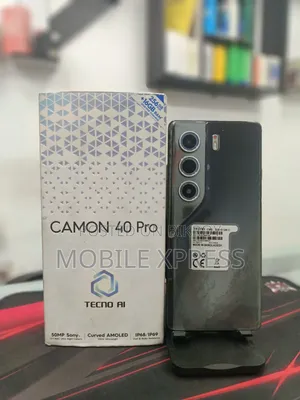 Tecno Camon 40 Pro 4G 256 GB Black