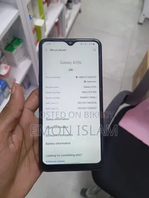 Samsung Galaxy A10s 32 GB Black