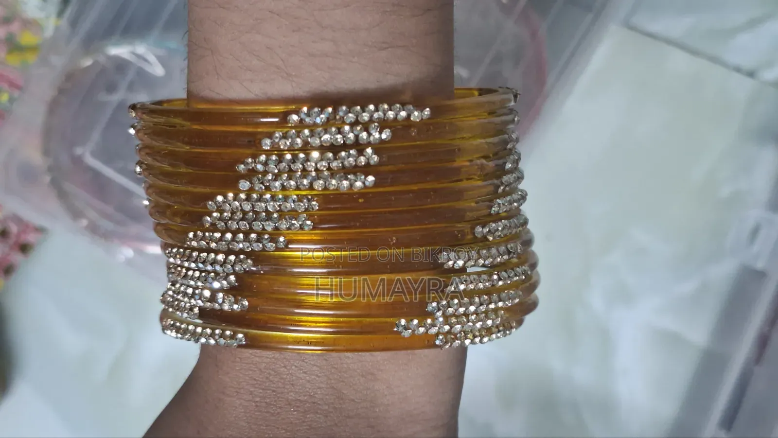 Golden Hand Bangles Size All