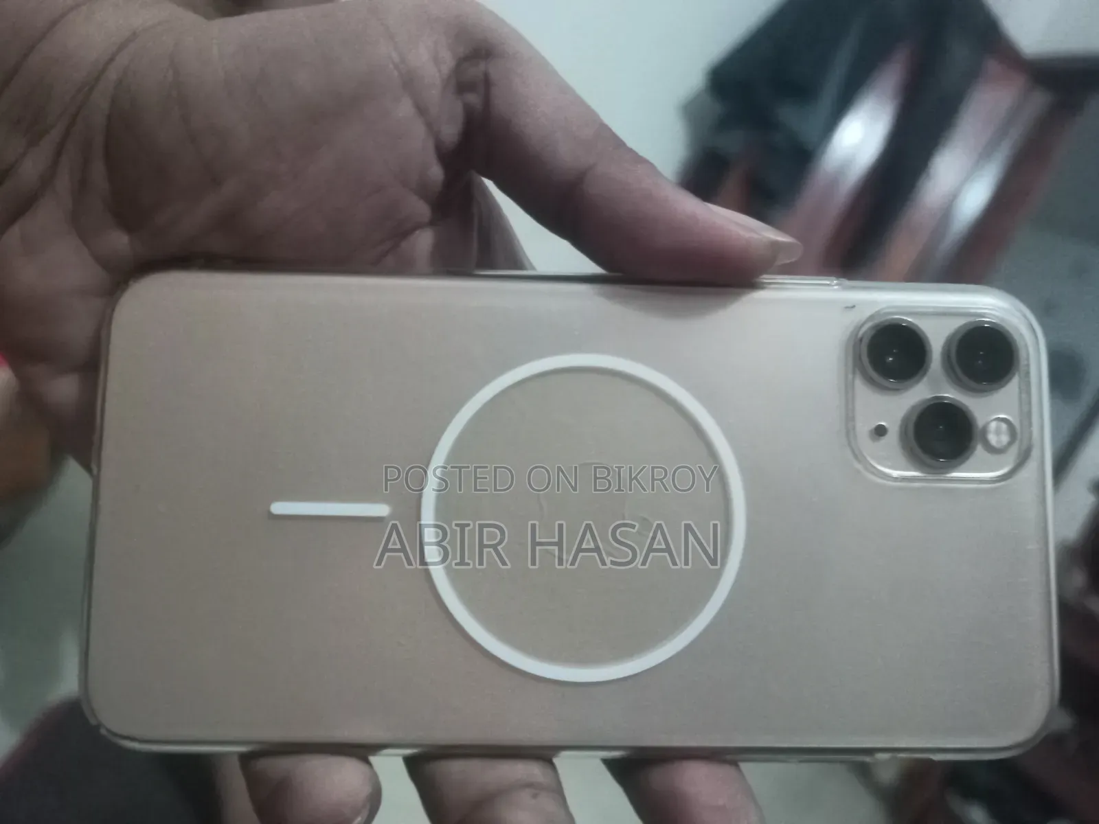 অ্যাপল আইফোন ১১ প্রো ম্যাক্স ২৫৬ জিবি রোজ গোল্ড
