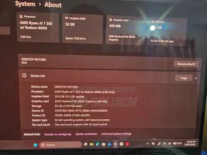 New Laptop Lenovo 32GB AMD Ryzen 7 SSD 1T