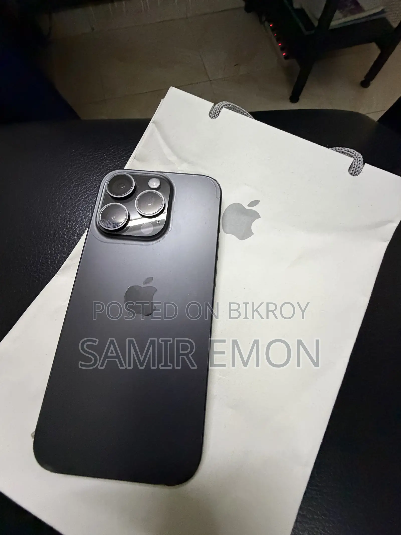 Apple iPhone 15 Pro 128 GB Black