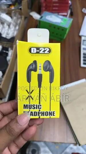 D22 Heavy Bass Earphone Wholesale & Retail