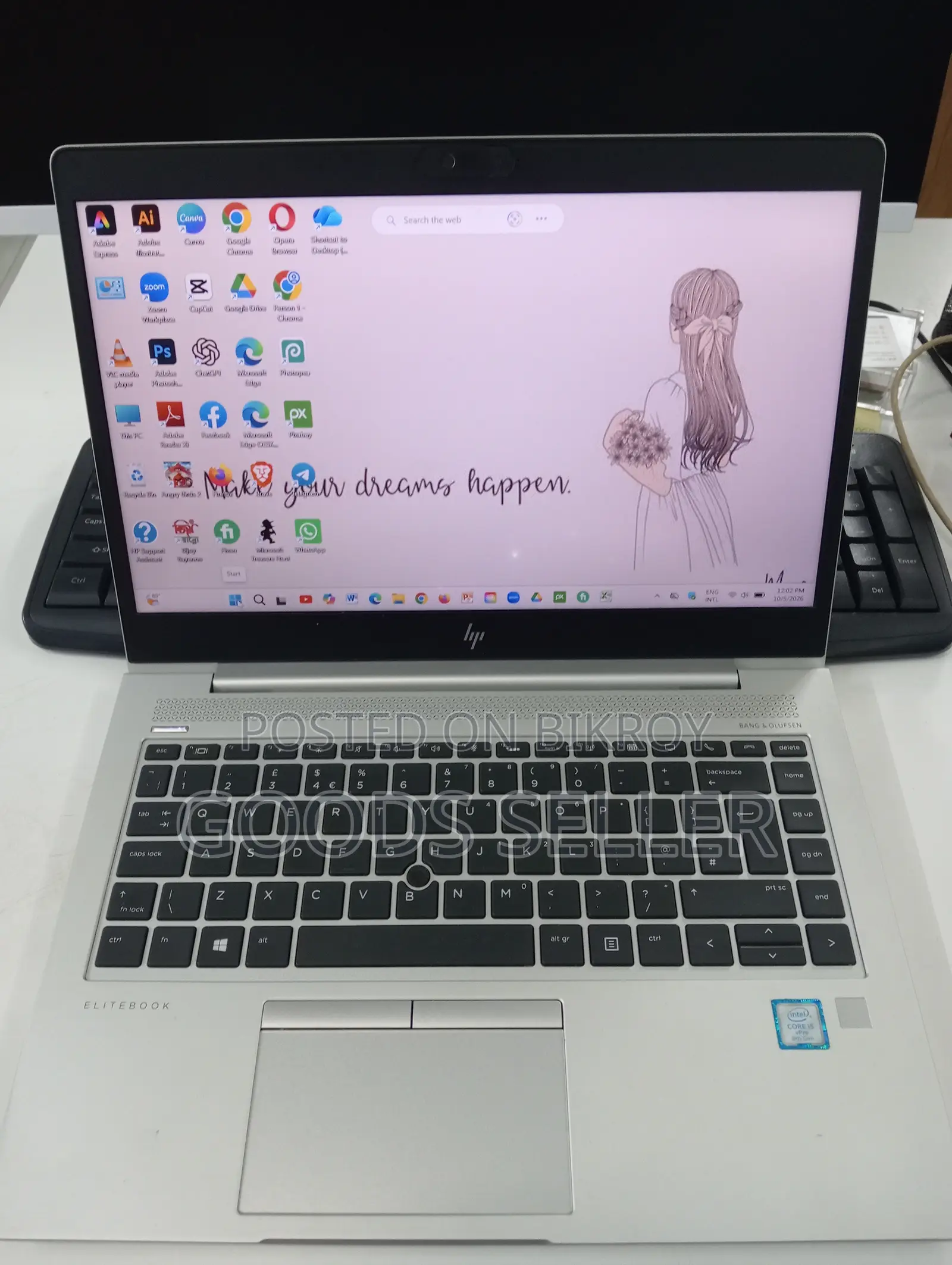 ল্যাপটপ HP EliteBook 840 G6 8GB ইন্টেল কোর i5 SSD 256GB