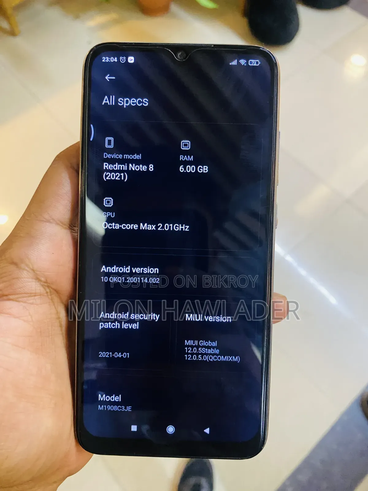 Xiaomi Redmi Note 8 128 GB Blue