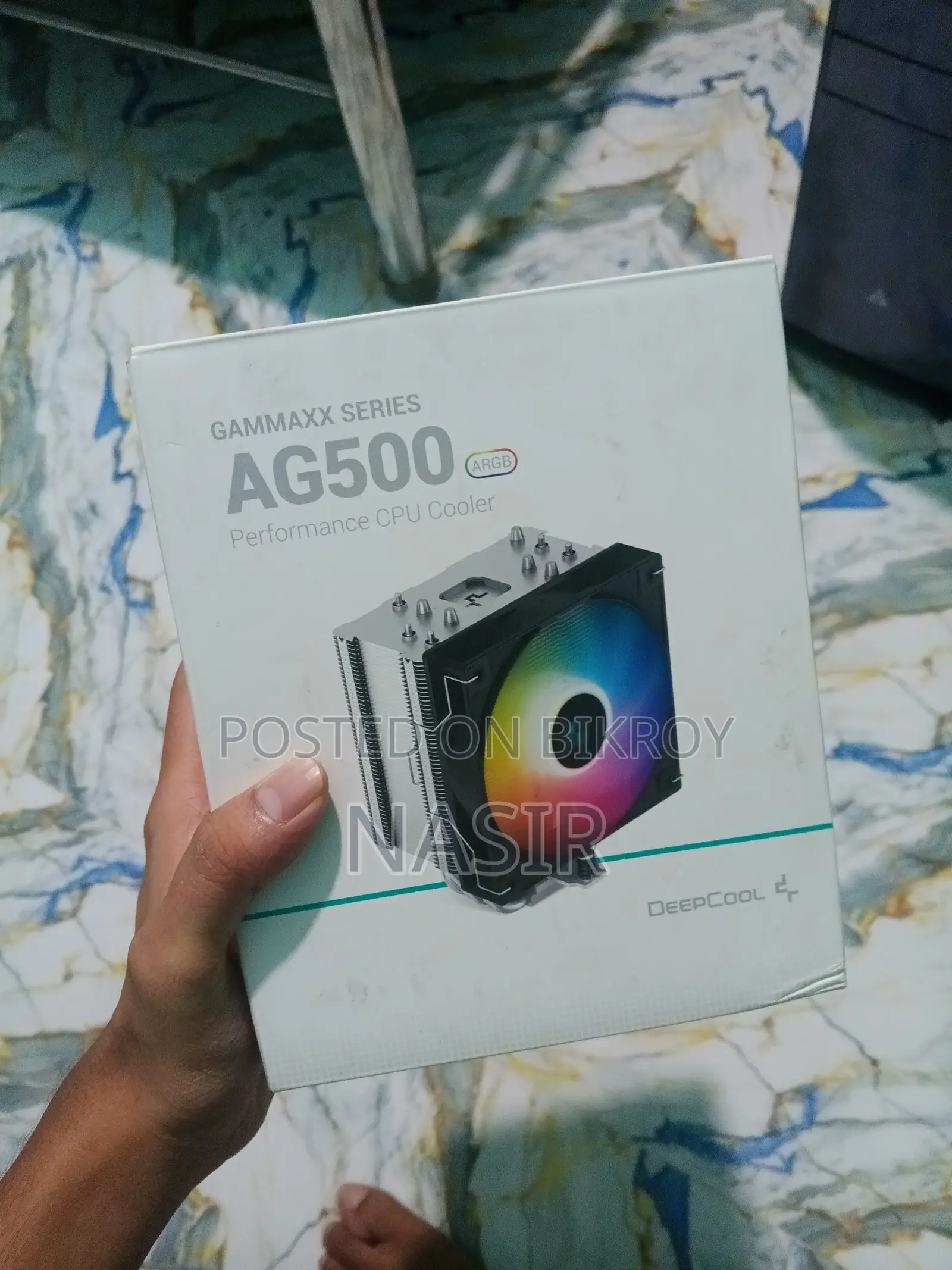 DeepCool AG400 ARGB CPU Cooler (ইন্টেল প্রসেসরের জন্য)