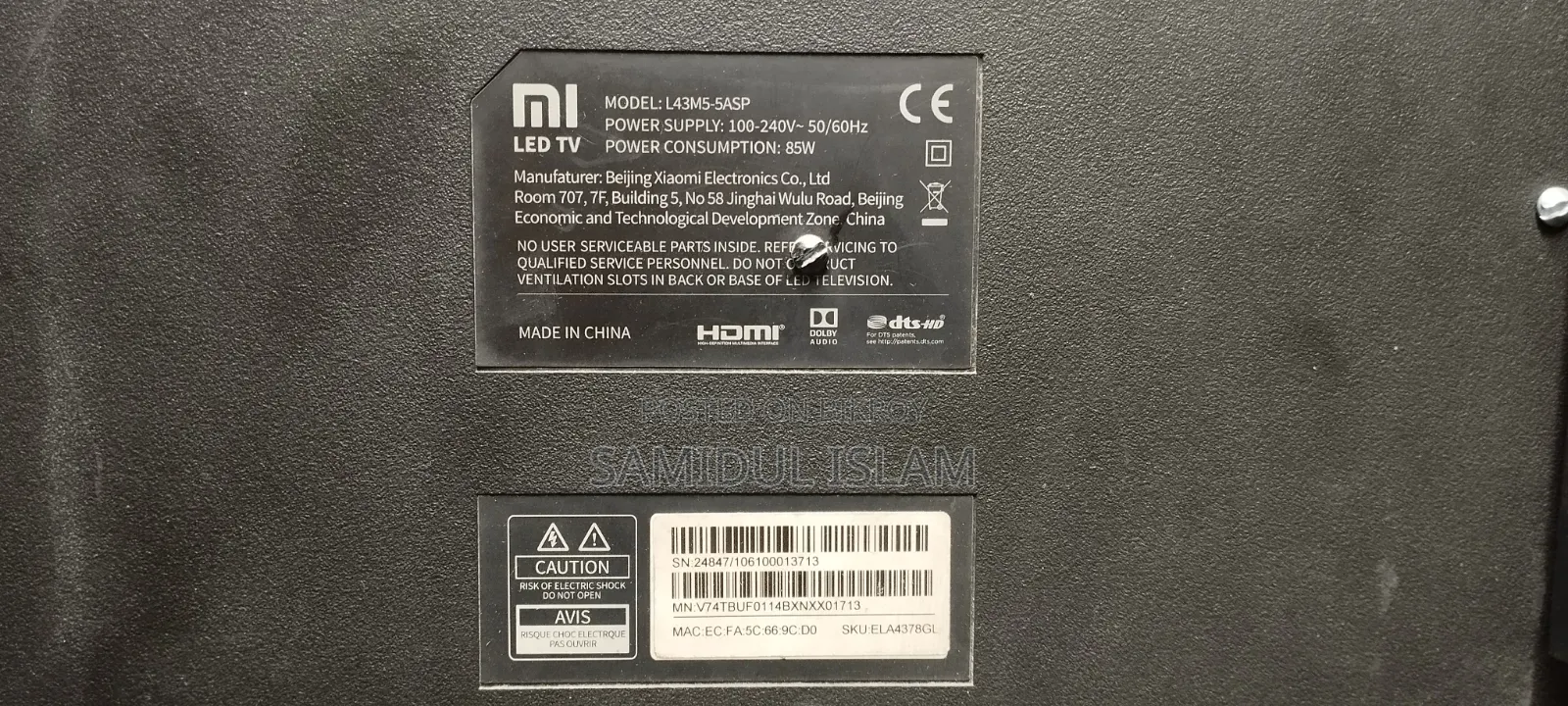 Mi TV for Sale