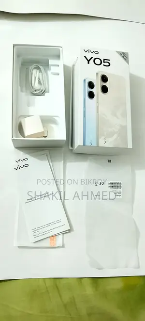 New Vivo Y05 64 GB White