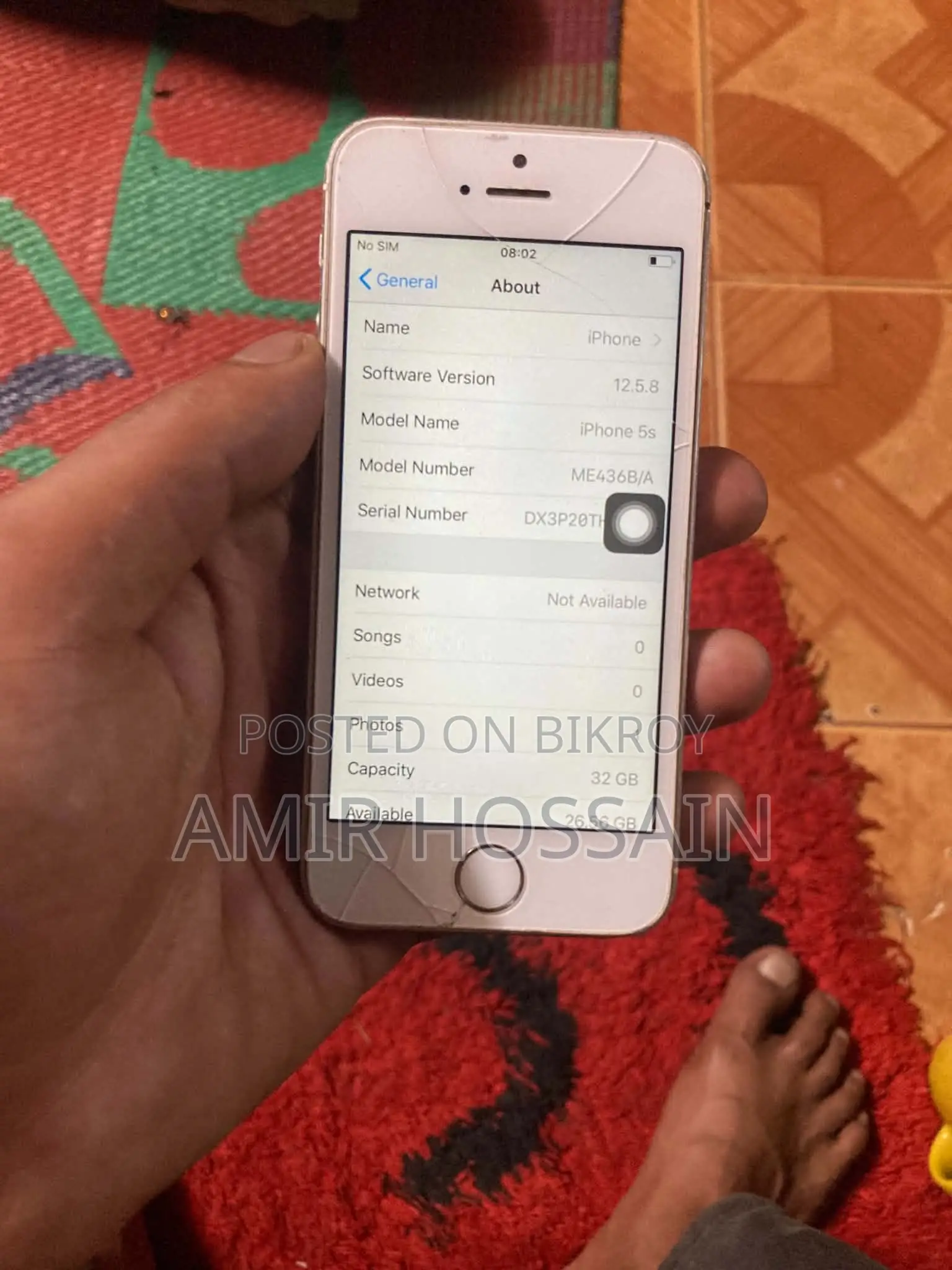 Apple iPhone 5s 32 GB Silver