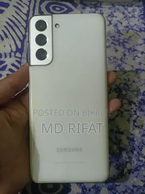 স্যামসাং গ্যালাক্সি এস২১ ৫জি ১২৮ জিবি সাদা